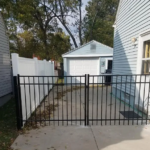 Aluminum and Vinyl Fence