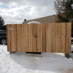 Custom Wood Gate