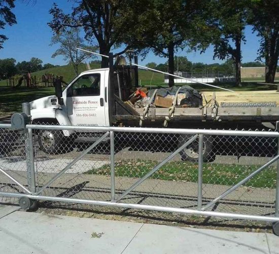 Chain Link Fence Installation (8)