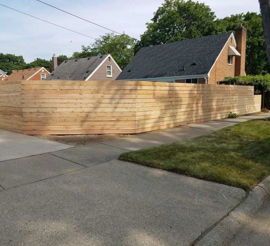 Privacy Fence Installation (7)