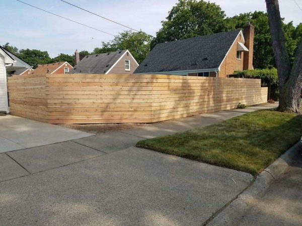Privacy Fence Installation (7)
