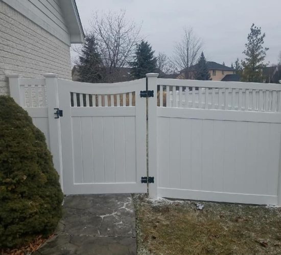 Vinyl Fence Installation